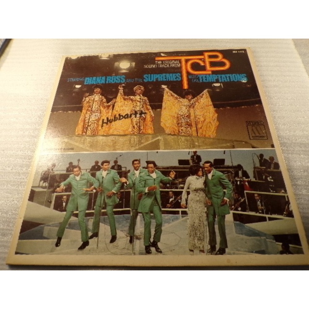 Diana Ross Supremes Temptations TCB Original Soundtrack Vinyl LP Motown MS 682